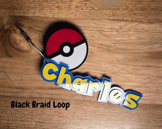 Pokemon Custom Name Keyring