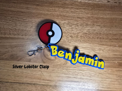 Pokemon Custom Name Keyring