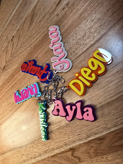 Custom Name Bag Tag - Font Two