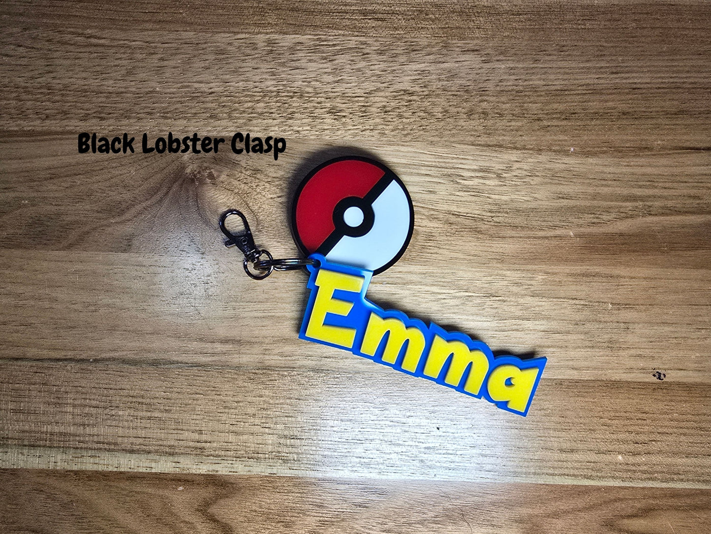 Pokemon Custom Name Keyring