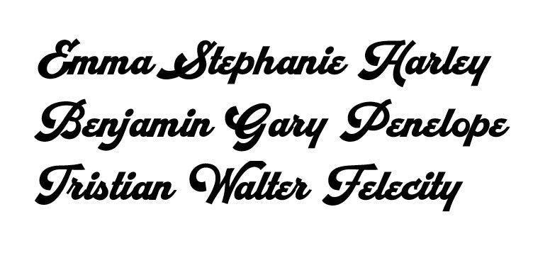 Custom Name Bag Tag - Font One