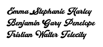 Custom Name Bag Tag - Font One