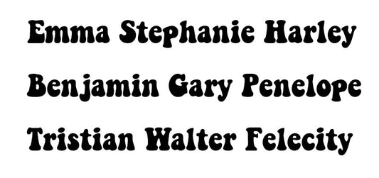 Custom Name Bag Tag -Font Three