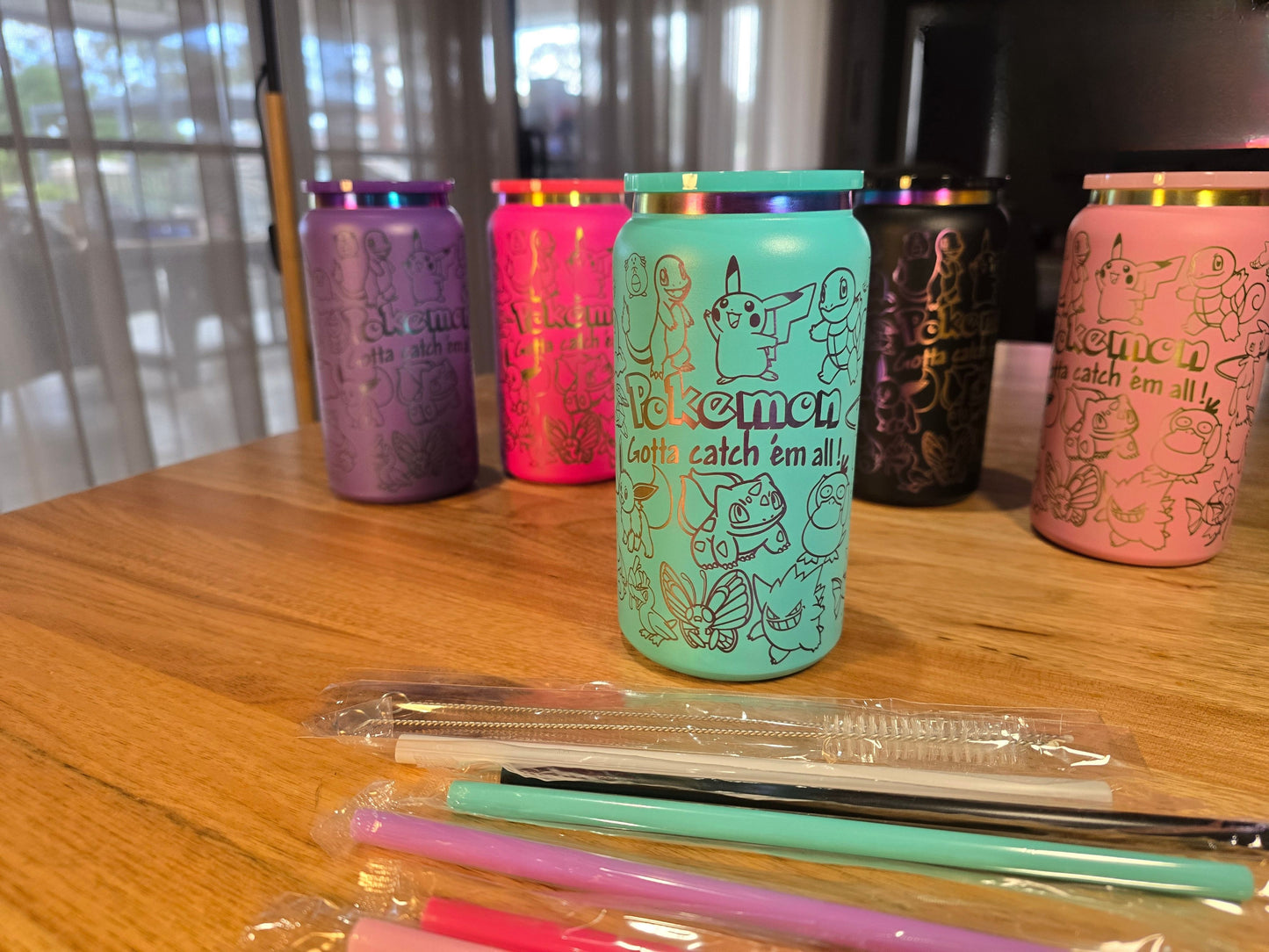 Pokemon Engraved Insulated Cup