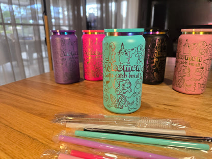 Pokemon Engraved Insulated Cup