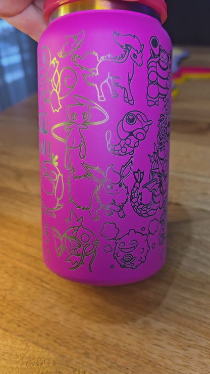 Pokemon Engraved Insulated Cup