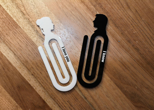 Oversized Acrylic Paperclips – Galactic Romance Edition