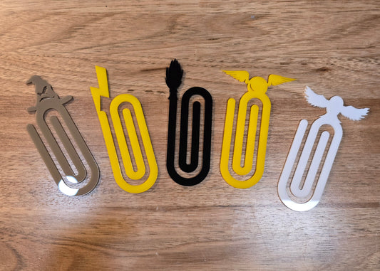 Oversized Acrylic Paperclips Wizard Edition