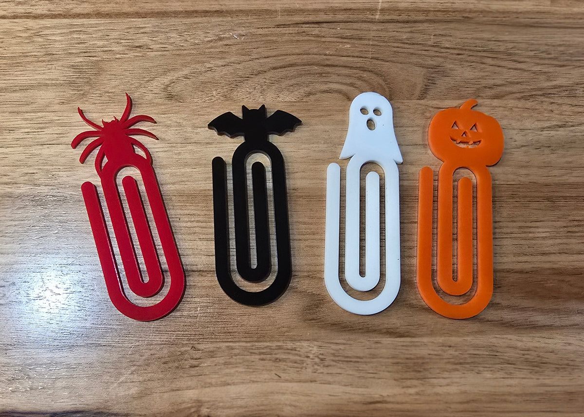 Oversized Acrylic Paperclips Halloween Edition